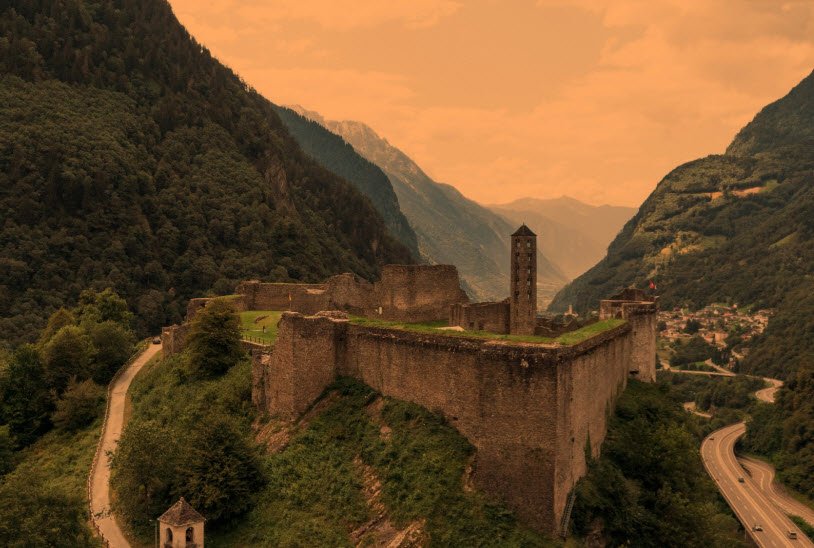 Torre Pala, San Vittore, Switzerland, Switzerland